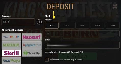 skrill casino minimum deposit
